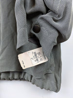 Armani Crosshatch Pattern Overcoat (L)