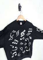 Music Notes Sweatshirt (XL)
