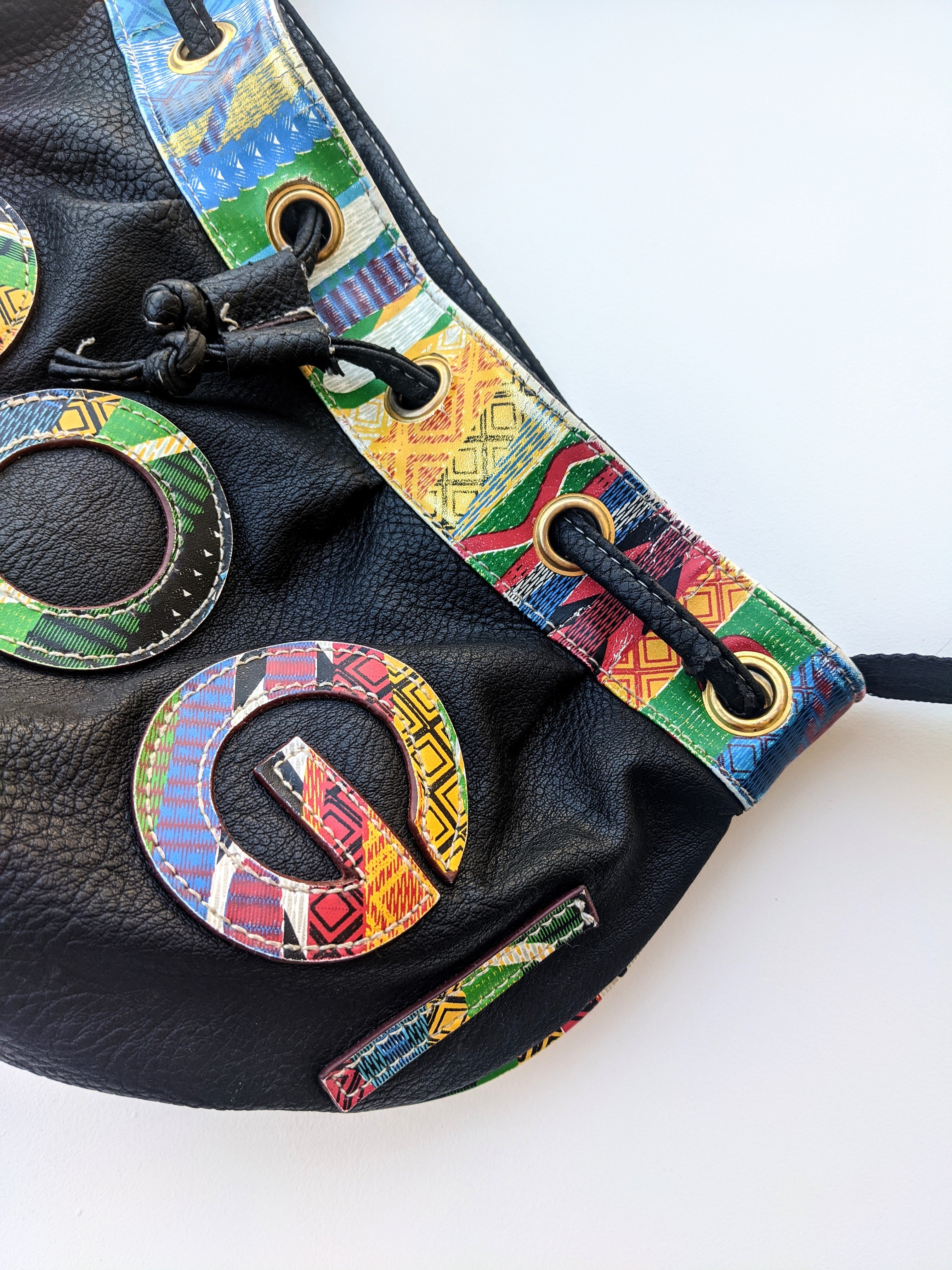 Coogi Spellout Pouch Bag