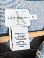 Calvin Stone Wash Denim Jacket (L)