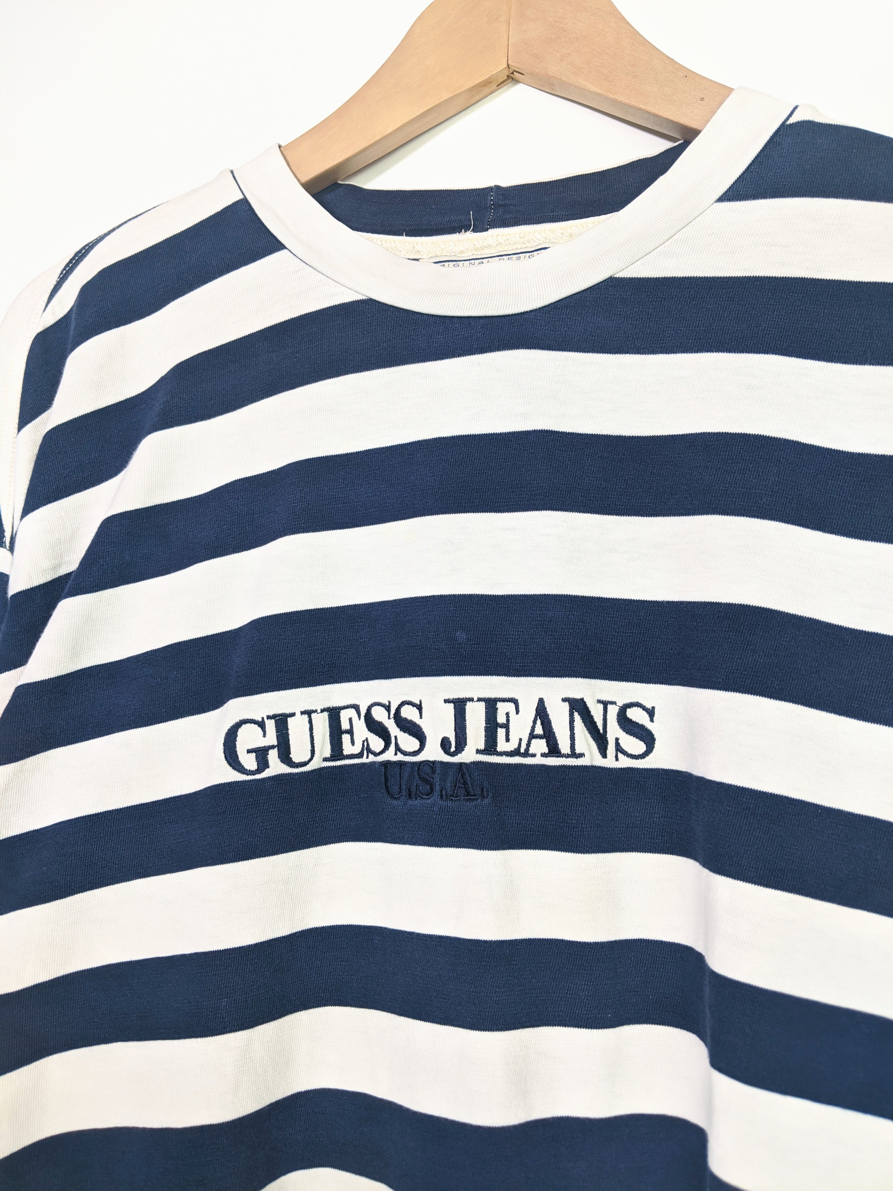 radius voks slap af Guess Striped Long Sleeve (XL) – Vintage Clout