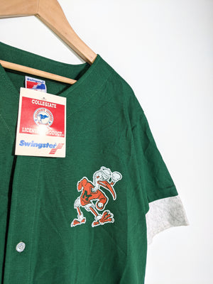 90's Miami Hurricanes Baseball Shirt (XXL)