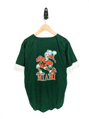90's Miami Hurricanes Baseball Shirt (XXL)