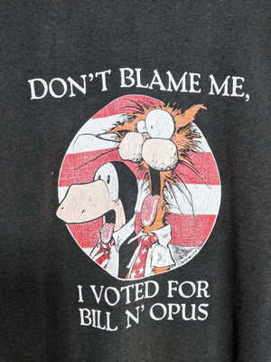 I Voted for Bill n' Opus Comic Tee (M)