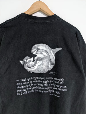 Walking Whales - Save the Earth Tee (M)