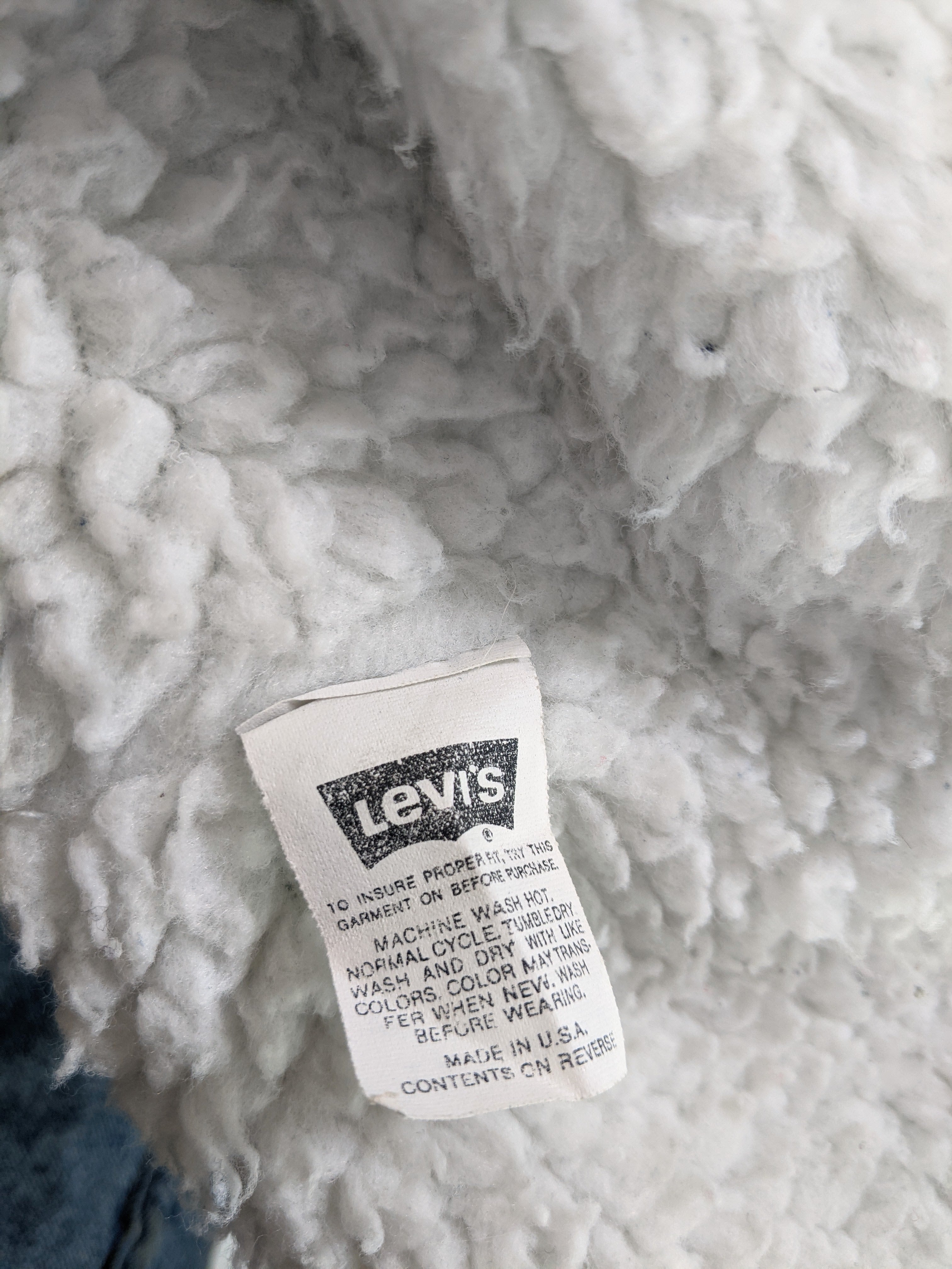 Levis Sherpa Jacket (M)